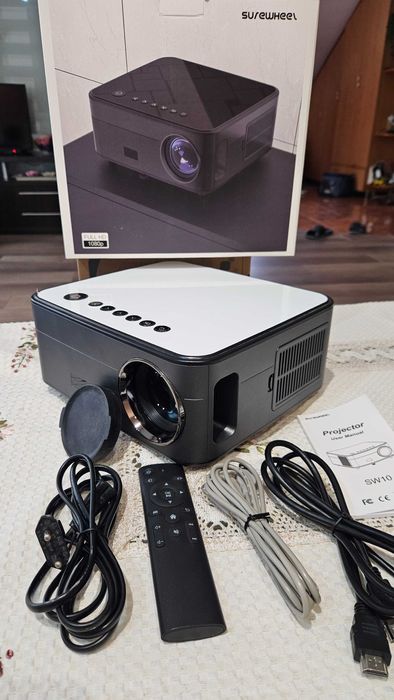 Proiector SureWheel-FULL HD, LED 13000 Lumeni - Un cadou de Craciun