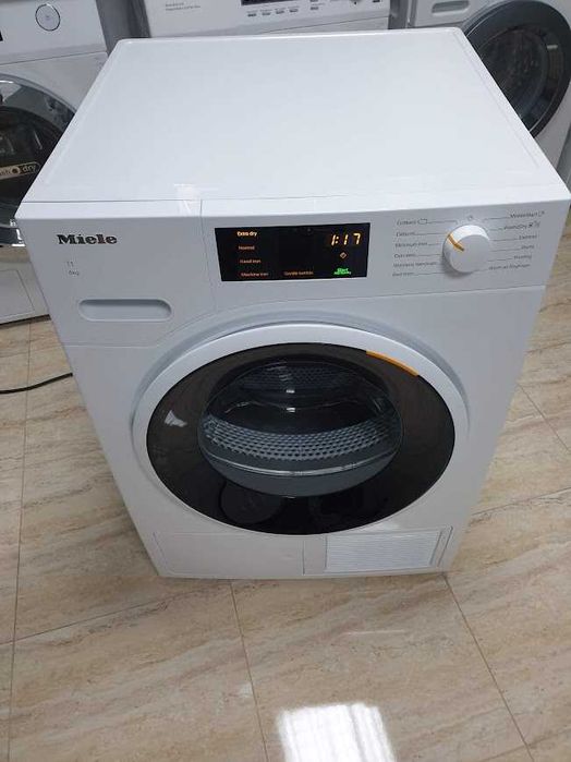 UK - Wi-Fi - Miele T1 Series Black & White Сушилня с Термопомпа Миеле 12м Гаранция