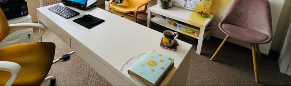 Birou Micke IKEA 142x50 cm