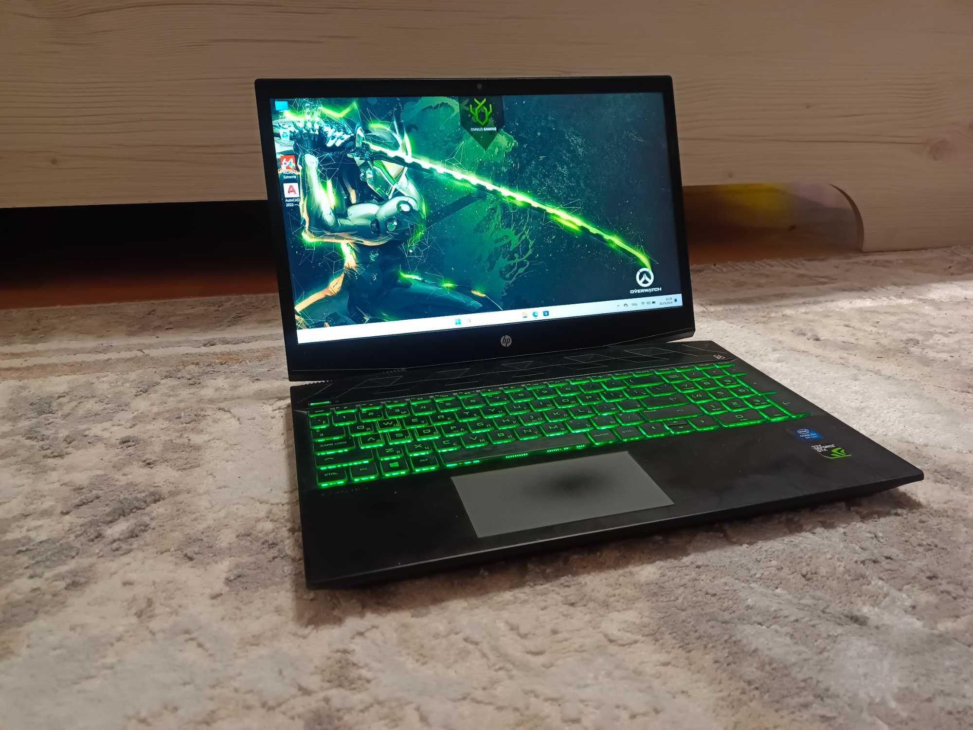 HP Pavilion Gaming 15 ноутбук для игр и дизайна: 190 000 тг. - Ноутбуки  Алматы на Olx