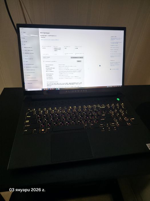 alienware M17- SSD 4,19TB-32GB RAM-RTX 2080 Super 8GB