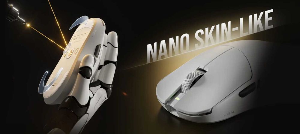 Беспроводная мышь VGN Dragonfly F2 Pro Max, PixArt PAW3395 8KHz 800mAh