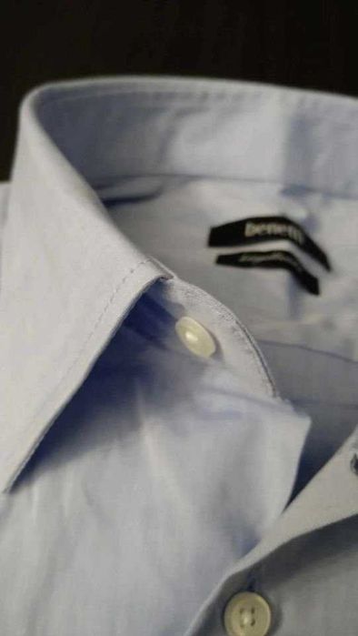 Мъжка риза дълъг ръкав Benetti размер 42 - L/XL