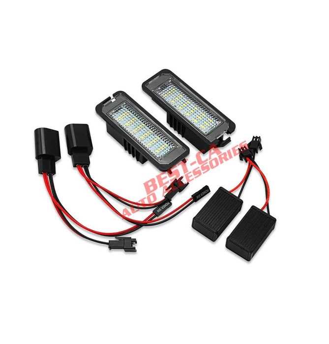 Lampi numar inmatriculare LED SMD dedicate VW Golf4,5,6,7,Passat B6,CC