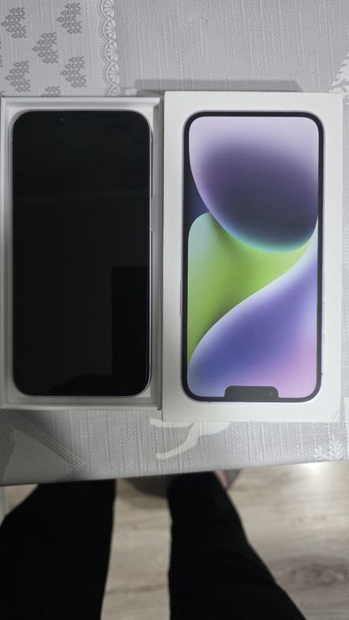 IPhone 14 Purple 128gb В Отлично Състояние