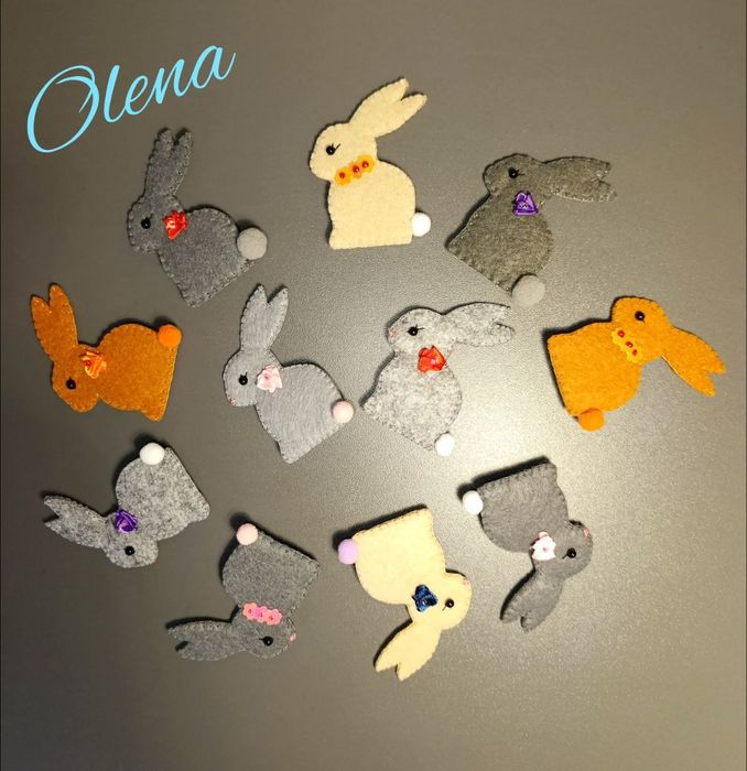 Из фетра-ручная работа.