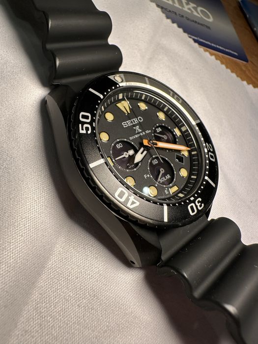Seiko Sumo Black Series Limited Edition