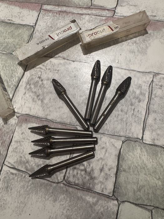 Freze biax pentru metal prindere 6mm