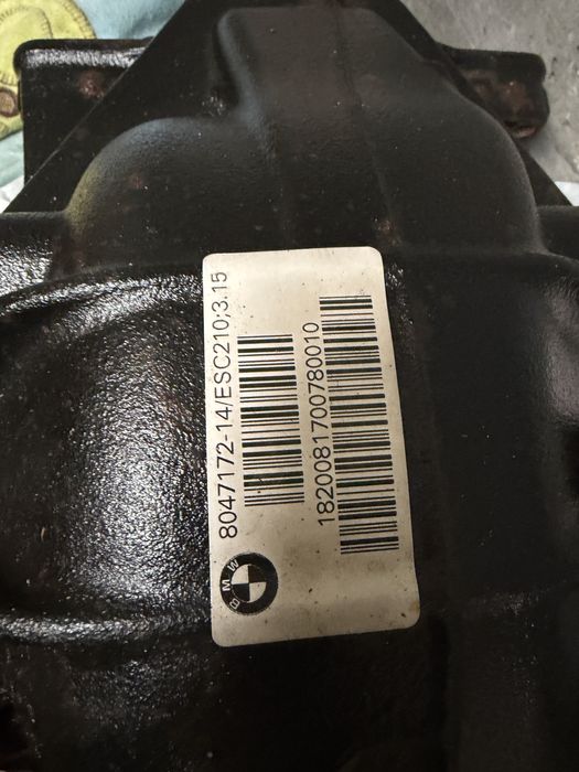 Диференциал bmw x3m/x4m