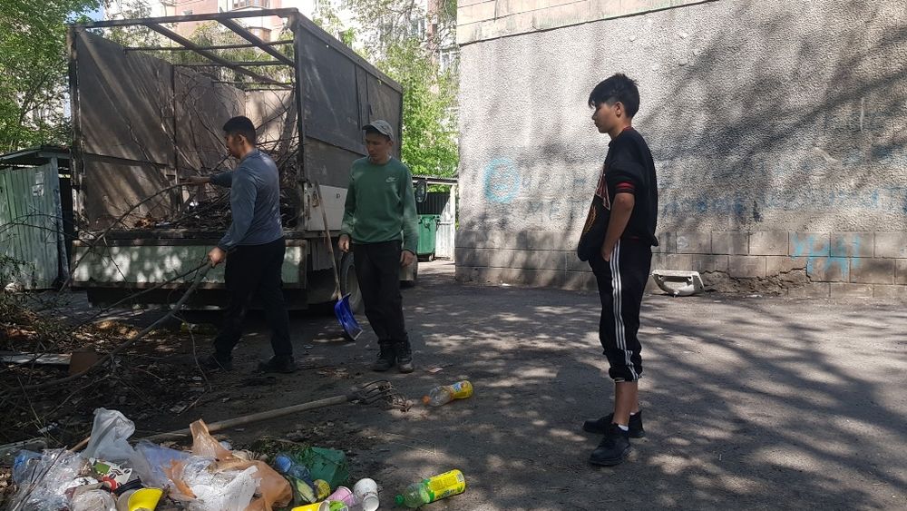Вывоз мусора алматы