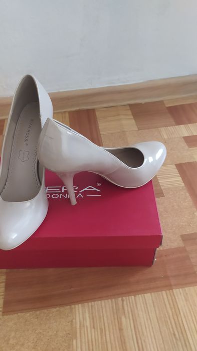 Женские  кожаные туфли