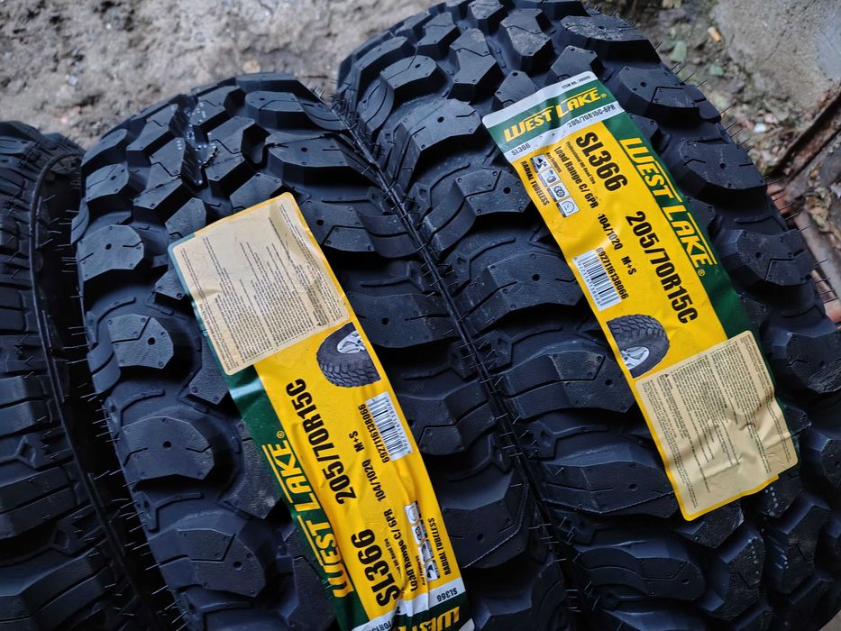 4бр.НОВИ гуми за КАЛ WESTLAKE 205 70 15C DOT25 цена за брой