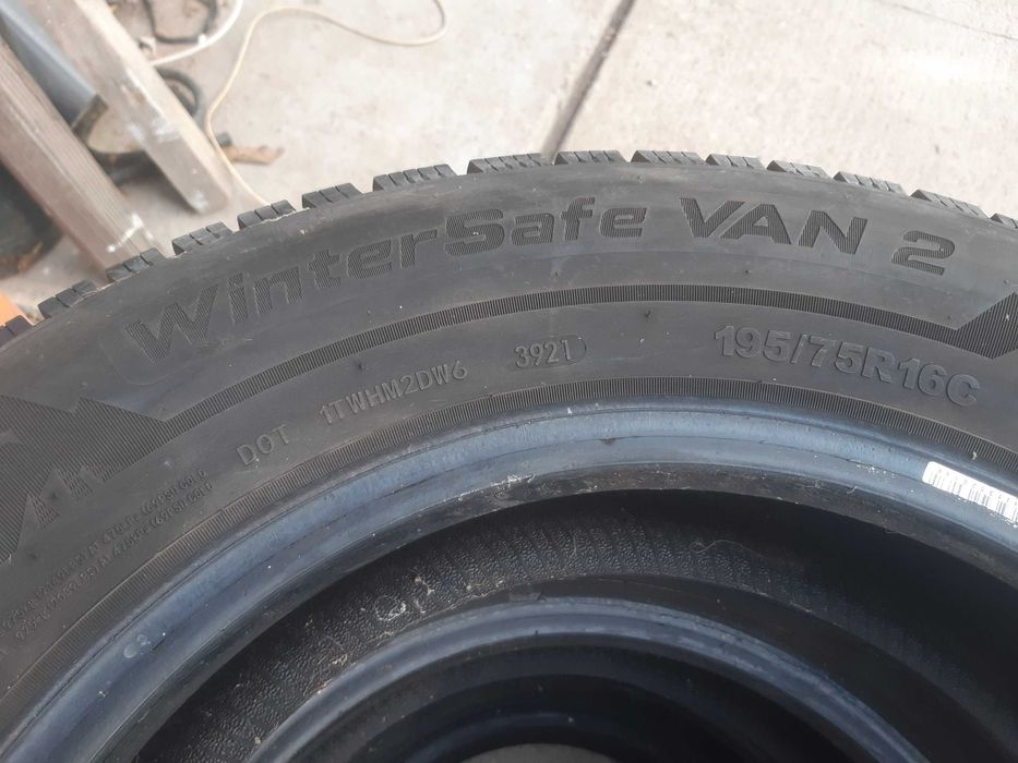 Бусови гуми NORDEX и MATADOR M+S 195/75 R16C грайфер 4-6мм 6 бр.