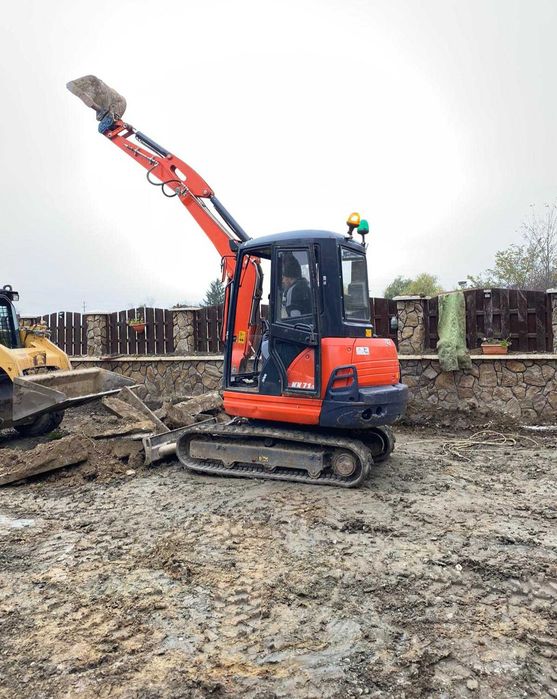 Utilaje Miniincarcator Miniexcavator Mini Excavator Bobcat buldo excav