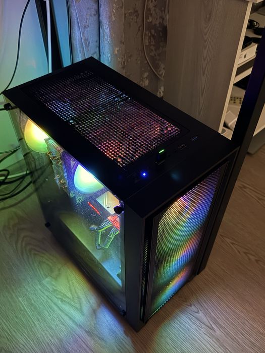 Игровой пк с монитором и всей переферией
