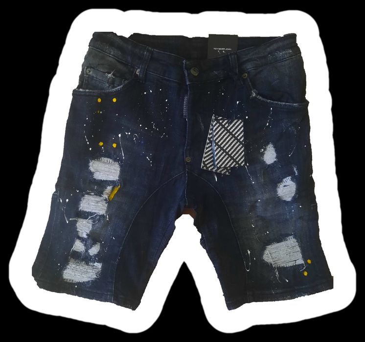 Къси мъжки дънки DSQUARED2