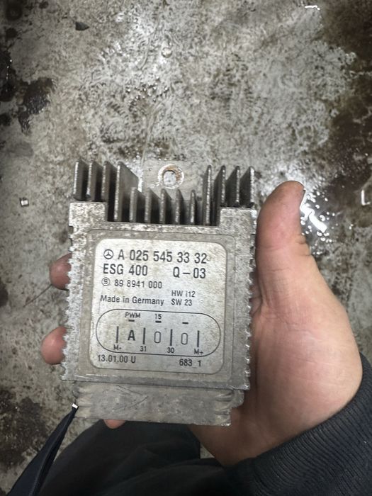 Блок вентилятора w210