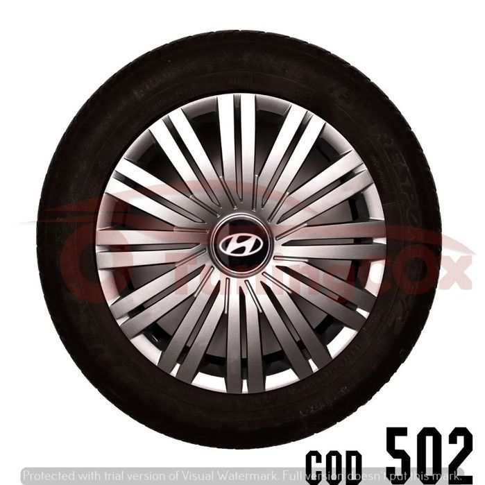 capace roti hyundai r17  la set de 4 buc ,capace janata aliaj