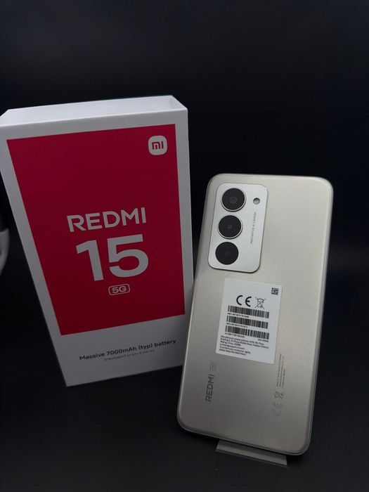 Dracula Amanet: Redmi 15 5G, 256GB/8RAM.