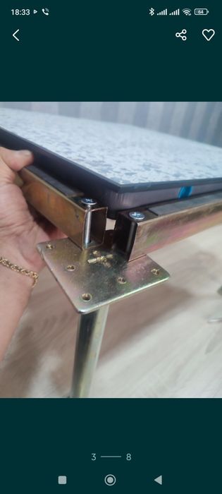 Продажа фальшпола комплект не горючий водостойкий