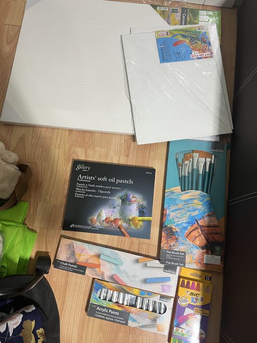 Artists soft pastels, меки маслени пастели за професионално рисуване