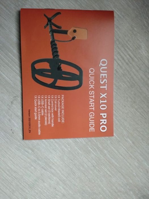 Металлоискатель Quest x10 pro