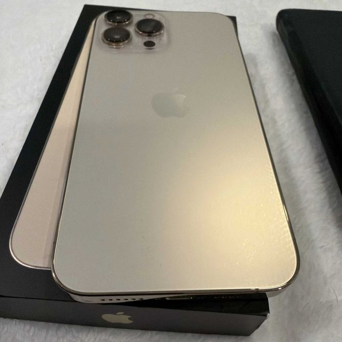 iPhone 13 Pro Max Gold 86%Bat 128GB totul original liber retea