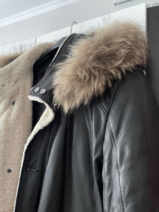 Кожено зимно яке