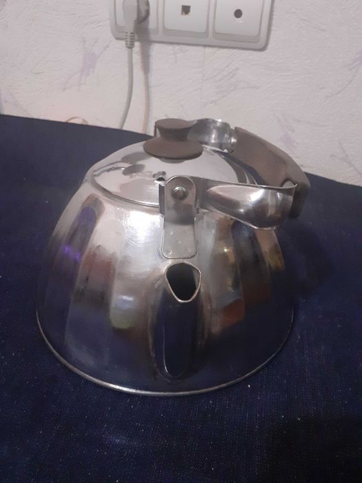 Чайник МНЦ СССР (мельхиор)