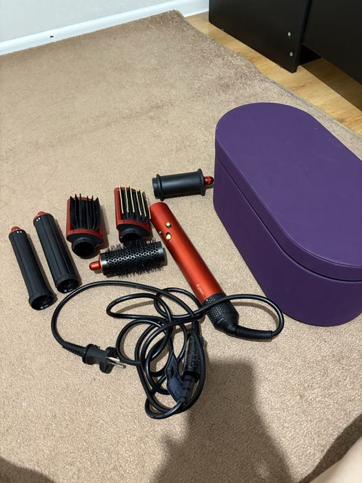 Dyson airwrap long topaz orange limited collection