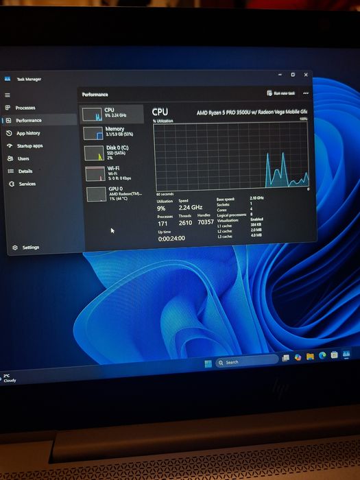 HP EliteBook 745 G6 Ryzen 5 Pro Video dedicat