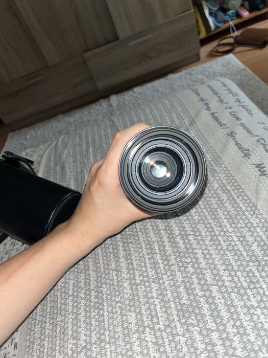 Obiectiv zoom manual Fujinon-Z 75–150mm f/4.5 EBC + husă originală + filtru UV Hoya HMC