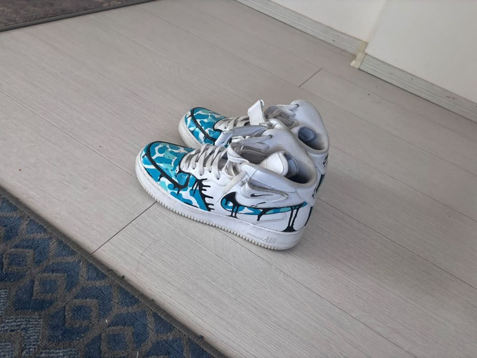 Vand Air force 1 Mid custom