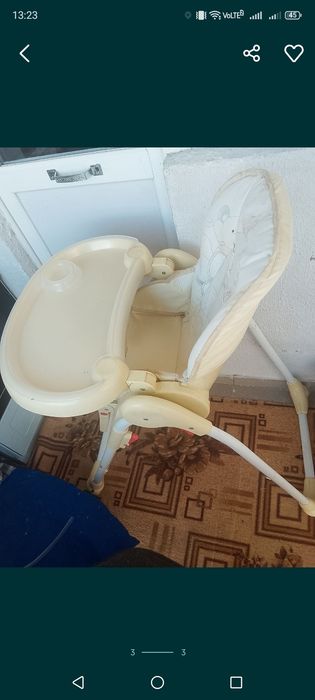 Продам коляску,беговел, стульчик для кормления