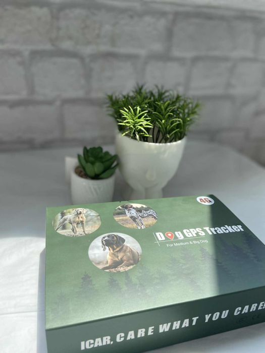 GPS Нашийник IK122T Icar 4G IP68 с приложение и неограничен обхват