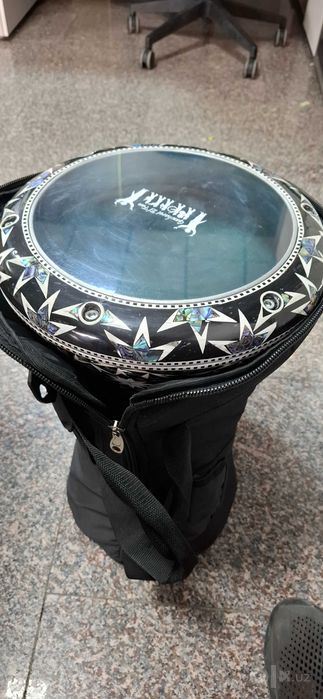 Sadafli Gawharet El Fan tabla (darbouka) 23 sm — to‘liq komplekt