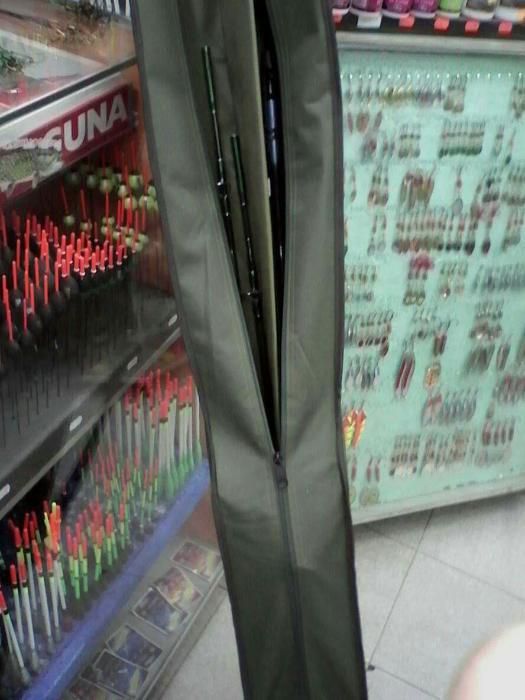 Твърд калъф за четири въдици с макари 140см и 160 см !!!