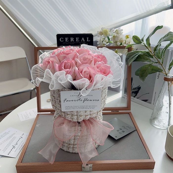 Мыло букет для мамы