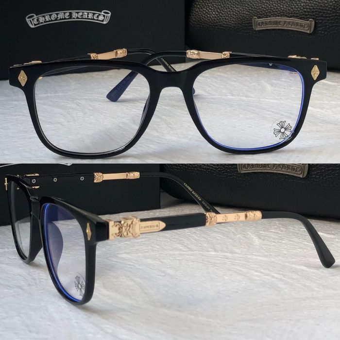 Очила за компютър Диоптрични рамки прозрачни слънчеви chrome hearts