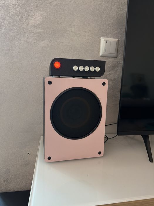 Sistem audio 2..1  retro (reconditionat ) sunet impecabil