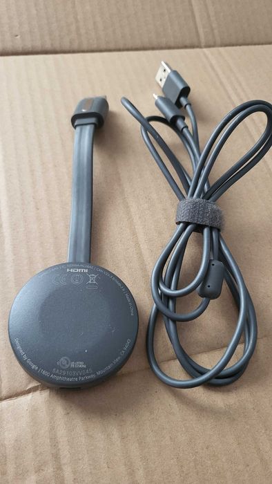 Google Chromecast 3  Hdmi Streaming Media Player folosit  Chromecast