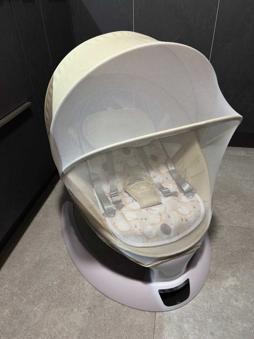 Leagan electric bebelusi Appekids Evoque, Bubble Beige