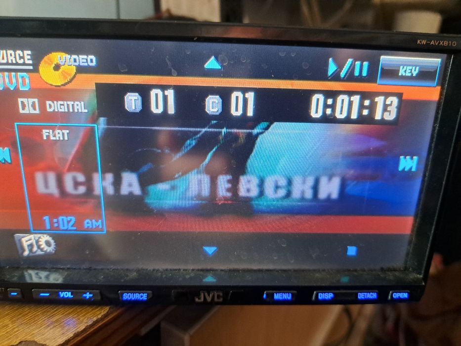 Мултимедия JVC kw AVX 810  SD card. USB  .Bluetooth. navigation