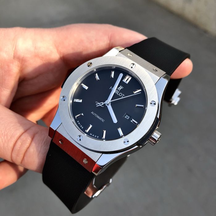 Ceas bărbătesc Hb classic fusion 42,mm black