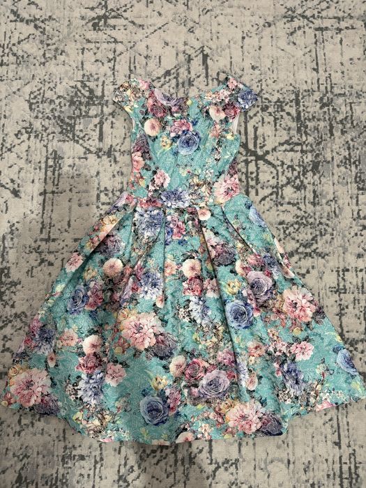 Платие с цветами көйлек