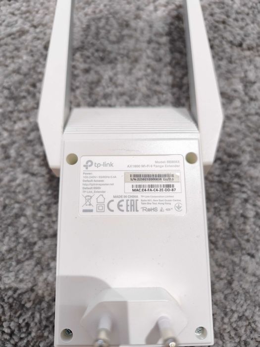 Range Extender TP-Link RE605X AX1800 Wi-Fi 6