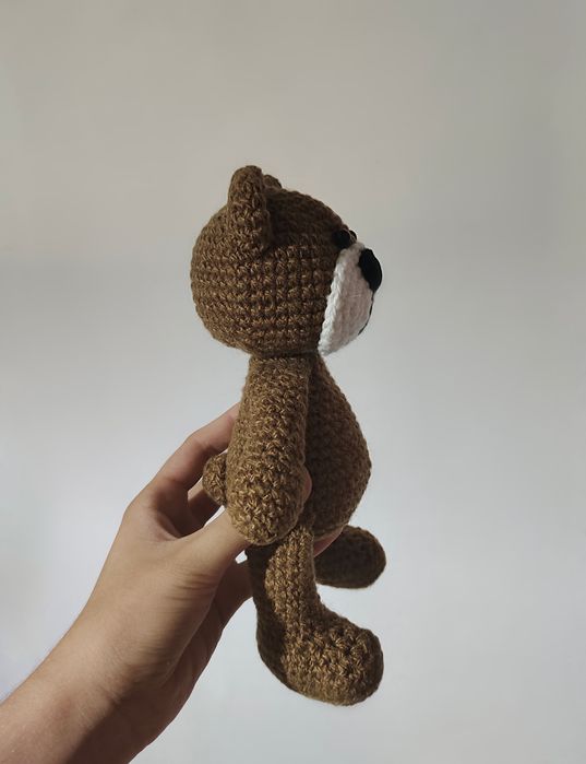 Вязаный мишутка.