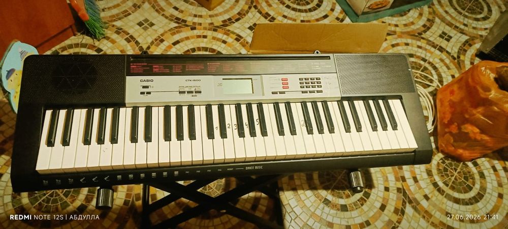 Синтезатор Casio CTK 1500