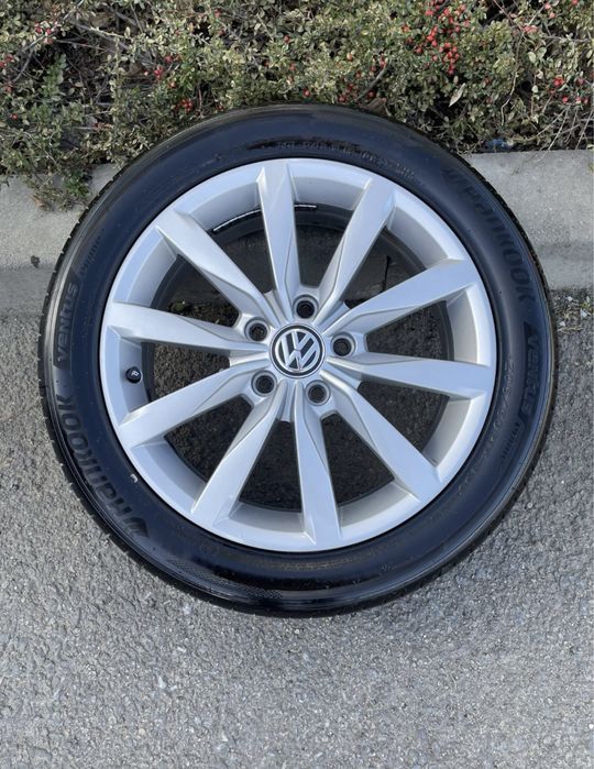 Jante 17”, cauciucuri de vara ,folosite 6 luni