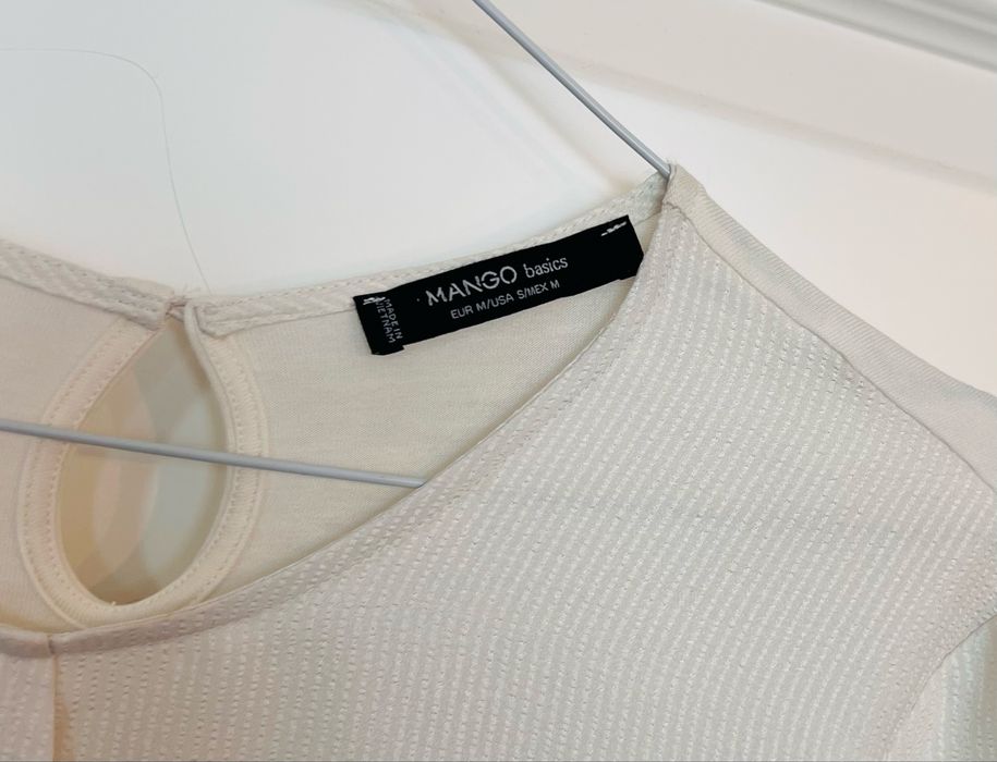 Bluza alba Mango masura M -38